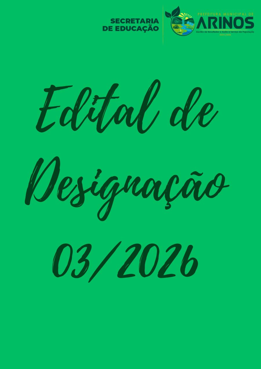 EDITAL DE DESIGNAÇÃO 03/2026
