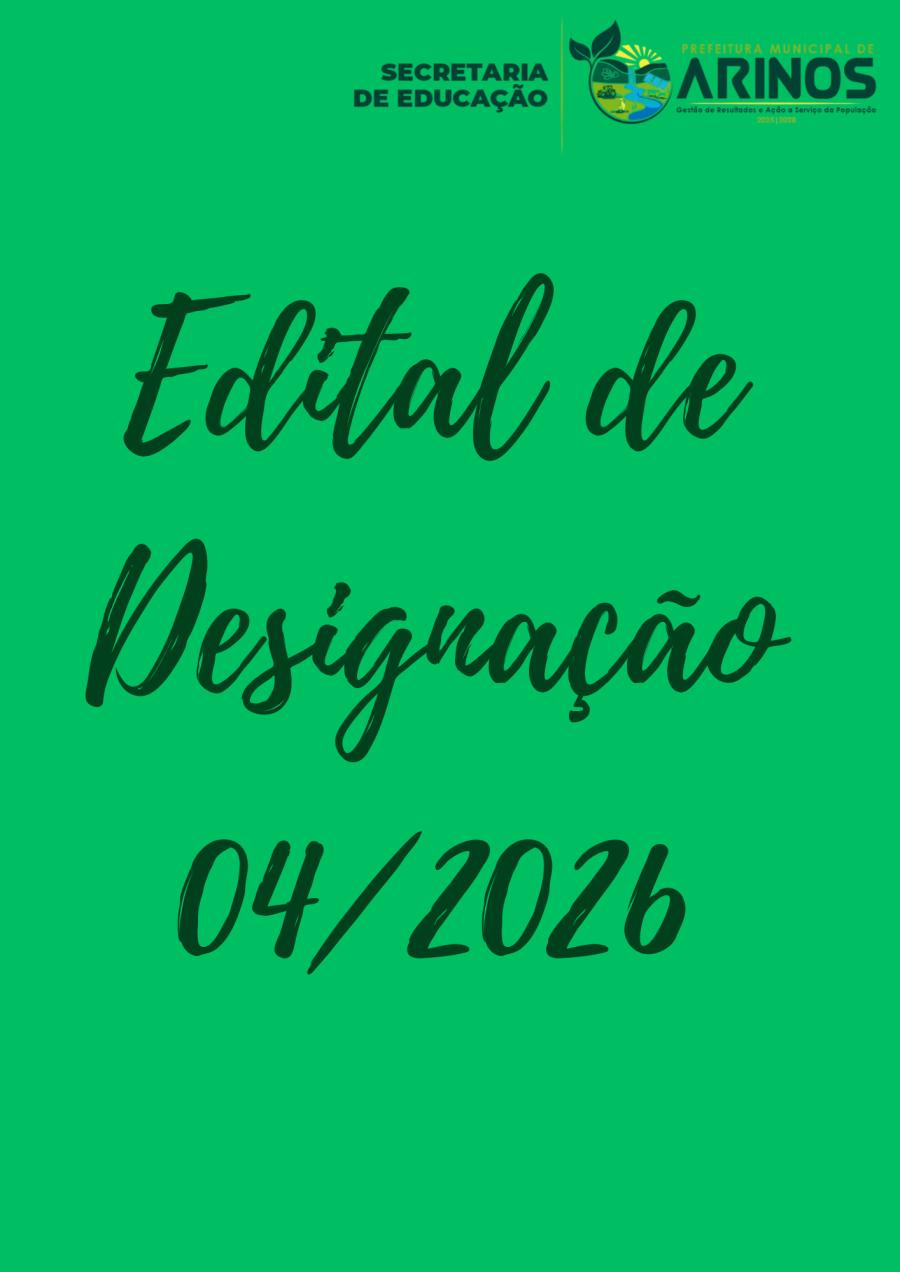 EDITAL DE DESIGNAÇÃO 04-2026